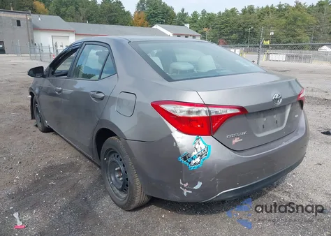 2016 Toyota Corolla Le from USA, damaged, VIN 2T1BURHE9GC637356